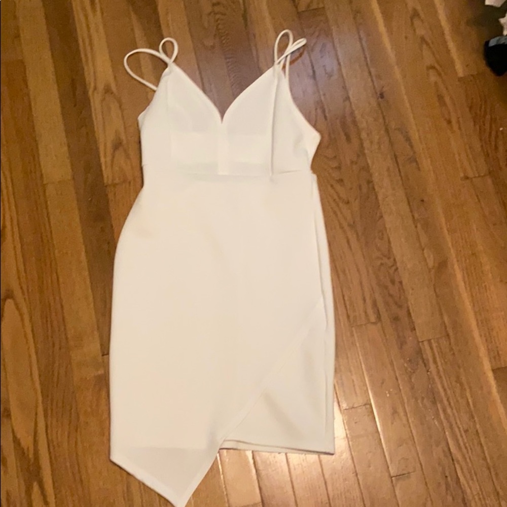 white dress